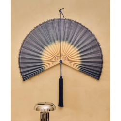 Eventail mural en bambou et bois d'acacia my store