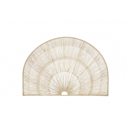 ADELAIDE - Tête de lit murale en jute beige