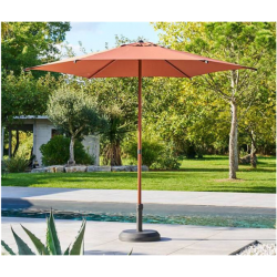 Parasol inclinable Tartas disponible en 2 formats